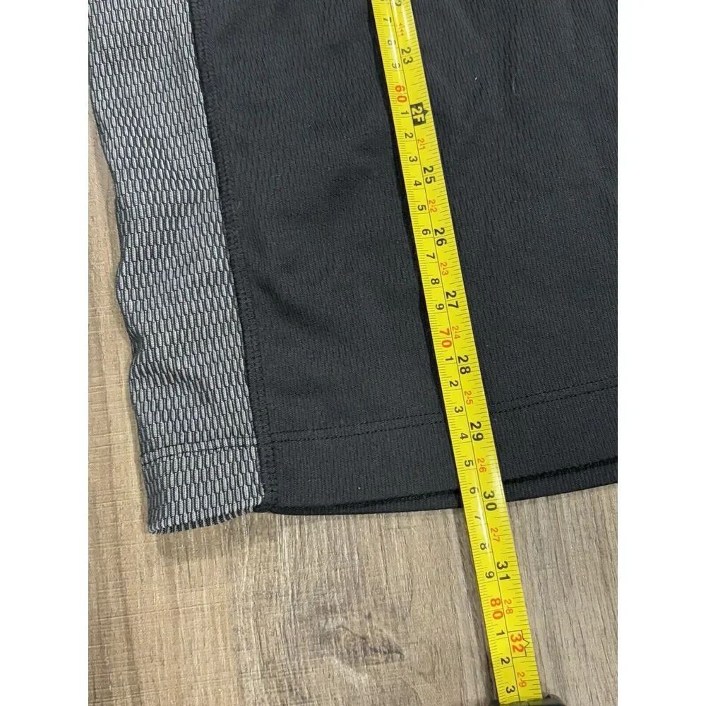 Nike Performance Fit Dri Short Sleeve Size XL Polo Shear Strip On‎ Back